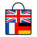 LangShop logo logo