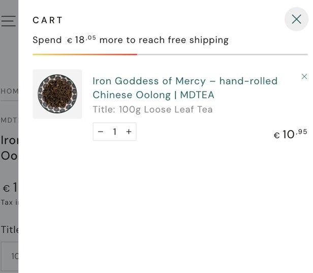 MDTeaShop — Store screenshots 7