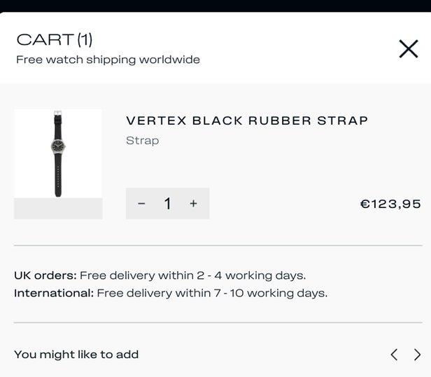 Vertex Watches — Store screenshots 6