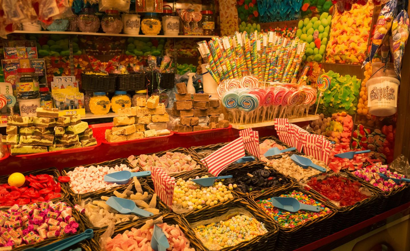 Vintage Candy Store campaign photograph